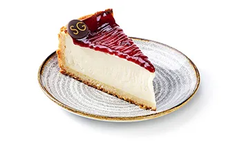 Cheese cake slice Santagloria